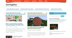Desktop Screenshot of gamingedus.org